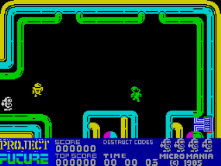 Project Future screenshot 3 for ZX Spectrum
